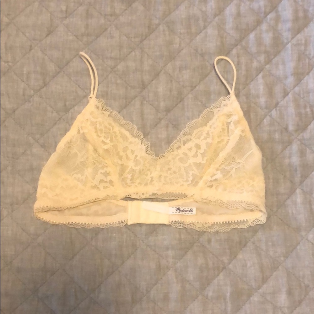 Madewell lace bralette size small